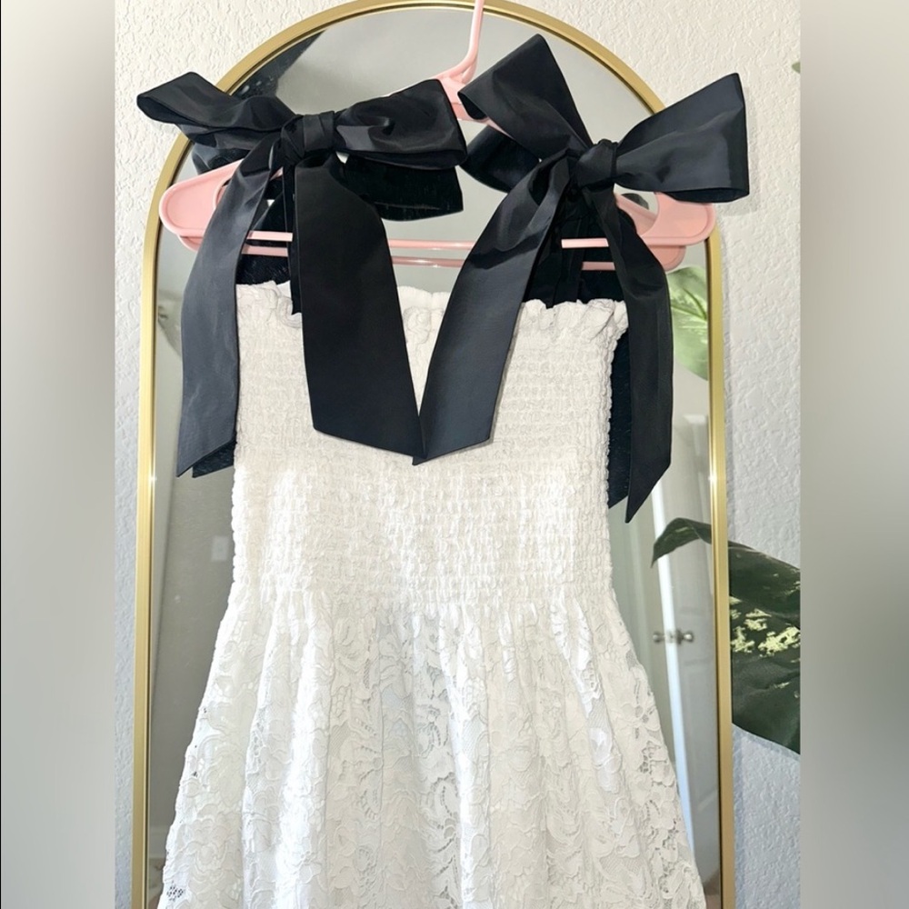 Hill House Home Ellie Nap Lace Dress Bow Strap in S - NWT - Picture 3 of 8